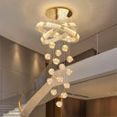 Axyaa LED Pendant Staircase Chandeliers for Modern Living Room Lighting