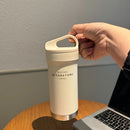 Axyaa 420ml Stainless Steel Coffee Thermos Tumbler - Portable Insulated Travel Cup