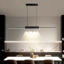 Axyaa LED Pendant Lamp: Modern Minimalist Stripe Design for Bedroom Living Room Lighting