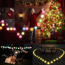 Axyaa Luminous Ball Light: Colorful Remote Control Pool Decoration