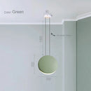Axyaa Crescent Moon LED Chandelier for Dining Room Kitchen Coffee Shop