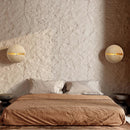 Axyaa Natural Yellow Cave Stone LED Wall Lamps