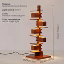 Axyaa Wood Floor Lamp for Master Bedroom and Living Room