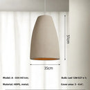 Axyaa Chandelier Bar Table Lamp: Handmade Micro Cement Bedroom Living Room Original Design