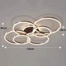 Axyaa Smart LED Ceiling Lights for Nordic Home Bedroom Decor