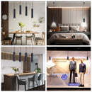 Axyaa Long Tube LED Pendant Chandelier for Home and Kitchen