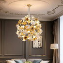 Axyaa Modern Pendant Chandeliers Staircase LED Lighting for Living Room