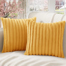 Axyaa Nordic Faux Fur Pillow Cover Soft Fluffy Cushion Case for Sofa