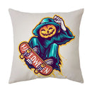 Axyaa Halloween Dark Pumpkin Print Pillowcase - 2023 Collection