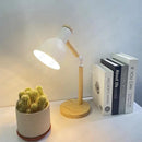 Axyaa Glass Table Lamp with LED Bulb and Button Switch
