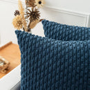 Axyaa Corduroy Cushion Cover for Home Decor on Couch, Sofa, Living Room