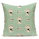 Axyaa Cartoon Pillow Cover: Cute Print Pillow Cover for Home, Bedroom, & Car
