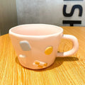 Axyaa Macaron Color Coffee Mug - 400ML Cute Ceramic Cup