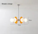 Axyaa Medieval Glass Chandelier - Suspension Pendant Lamp for Dining Table