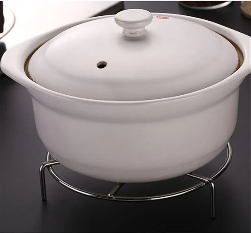 Axya Stainless Steel Steamer Rack for Stock Pot, Multi-Purpose Cooking Stand