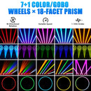 Axyaa 150W RGB LED Moving Head Light for Stage, Party, Concert, Club - 2PCS