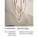 Axyaa Minimalist Duplex Staircase Chandelier - Modern, Creative Designer Lighting