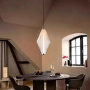 Axyaa Glass Chandelier LED Pendant Light - Nordic Style Bedroom Living Kitchen Decor