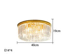 Axyaa Luxury Crystal Pendant Chandelier for Home Decor