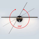 Axyaa Rotating Indoor LED Wall Lamp for Home, Bedroom, Bedside, Mirror with Switch
