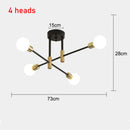 Axyaa Satellite Chandelier Ceiling Light Fixture for Modern Home Decor