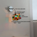 Axyaa Colorful Glass LED Wall Light for Living Room Kitchen Bedside Wall Lamp