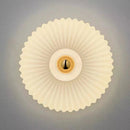 Axyaa Smoke Gray Amber White Glass Wall Lamps for Modern Living Room Lighting