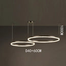 Axyaa Modern LED Ring Chandelier for Living Room, Bedroom, Dining Room