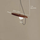 Axyaa Modern Circular Magnetic Pendant Lights for Living Room & Bedroom