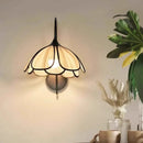 Axyaa Petals Led Wall Sconces Modern Creamy E27 Indoor Lighting Art Deco Lamps