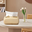 Axyaa Minimalist Silica Gel Tissue Box for Table Decoration