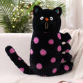 Axyaa Pink Cat Plush Hugging Pillow - Kids Stuffed Kitten Toy