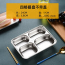 Stainless Steel Kitchen Storage Tray by Axyaa: Organize Dishes & Utensils for School or Company