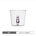 Axyaa Cactus Bunny Duck Clear Glass Tumbler Cup - Table Decor Drinkware