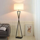 Axyaa Modern Minimalist Fabric Floor Lampshade for Home Lighting