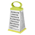 Axyaa 4-Sided Stainless Steel Grater Kitchen Gadget for Vegetables, Cheese, Potatoes