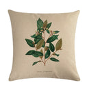 Axyaa Plant Print Embrace Pillowcase 45*45cm
