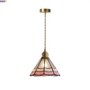 Axyaa Glass Lampshade Pendant Chandelier LED Lighting for Bedroom and Living Room
