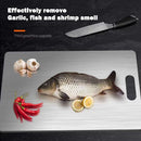 Axyaa Double Sided Stainless Steel Panel Chopping Board - Thick Kitchen Cutting Block