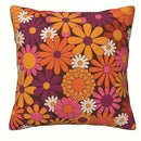 Axyaa Vintage Floral Pattern Throw Pillow Covers - Sofa, Bedroom, Car Pillow Cover