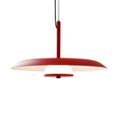 Axyaa Minimalist Round LED Pendant Light for Home Decor & Restaurant