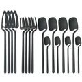 Axyaa Rainbow Matte Stainless Steel Cutlery Set