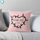 Axyaa Friends Don't Lie Anime Pillowcase for Sofa, Office, or Bed