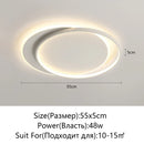 Axyaa Modern LED Round Ceiling Lamp for Living Room Bedroom Dining Room Home Lighting