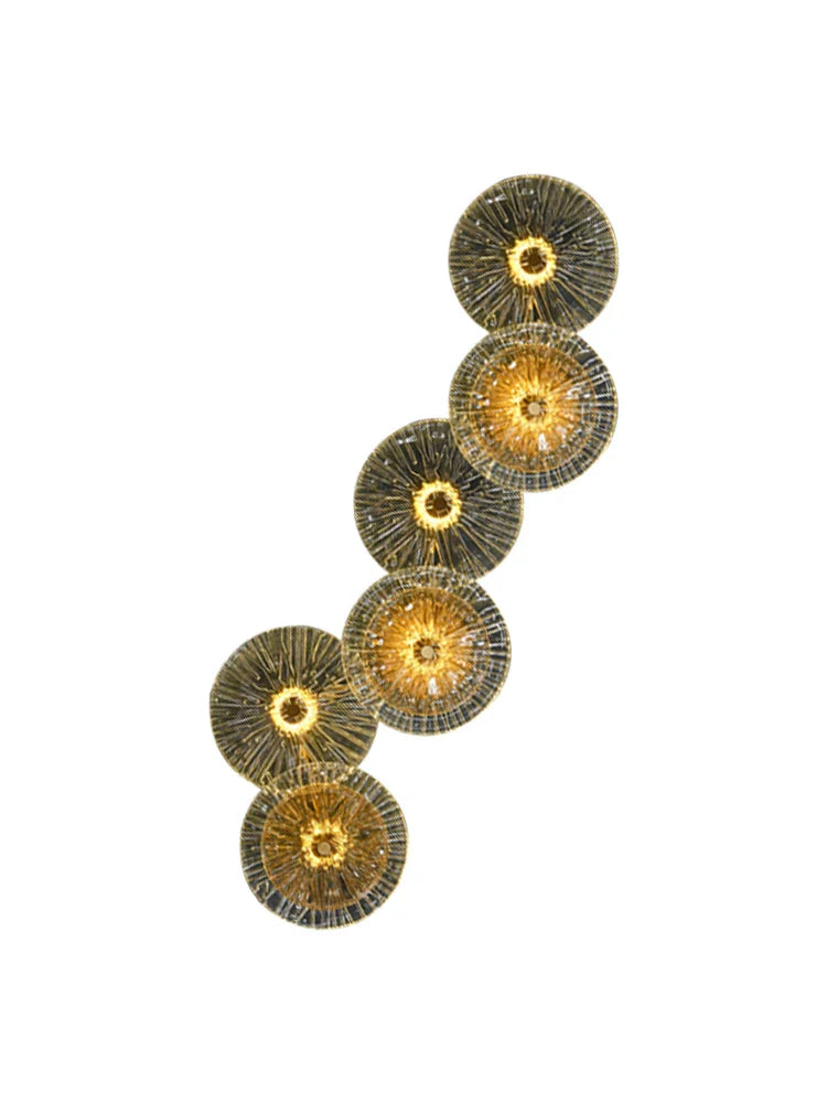 Axyaa Round LED Wall Lamp for Bedroom and Corridor Lighting