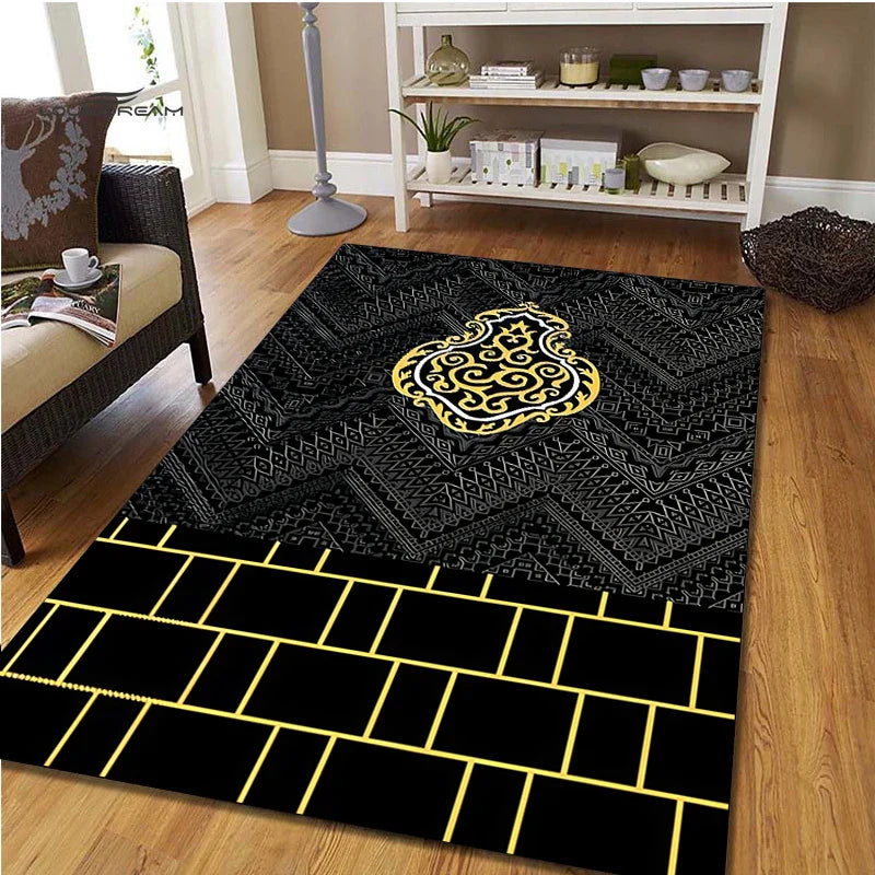 Axyaa Muslim Prayer Non-slip Carpet Room Mat for Kitchen Bathroom Floor
