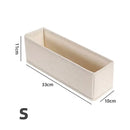 Axyaa Underwear Drawer Organizer Clothes Bra Socks Pants Storage Box for Wardrobe