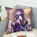 Axyaa Anime Genshin Impact Pillow Case Decor Cover for Bed and Sofa