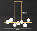 Axyaa Modern LED Pendant Light Chandeliers for Home Decor & Indoor Lighting
