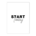Axyaa Inspirational Affirmations Canvas Art - Positive Office Decor for Self-care and Motivation